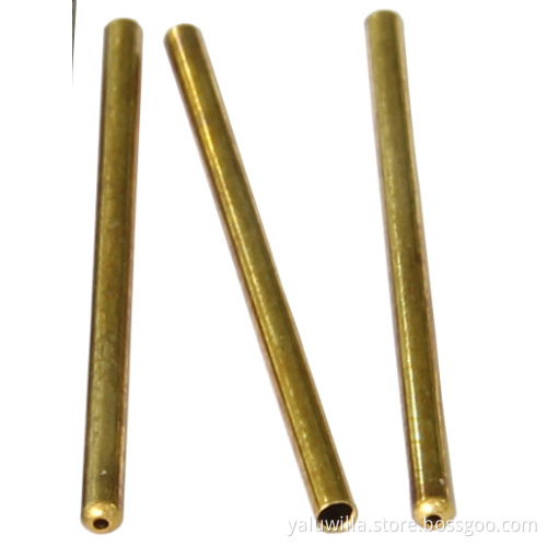 Deep drawn stamping probe tube